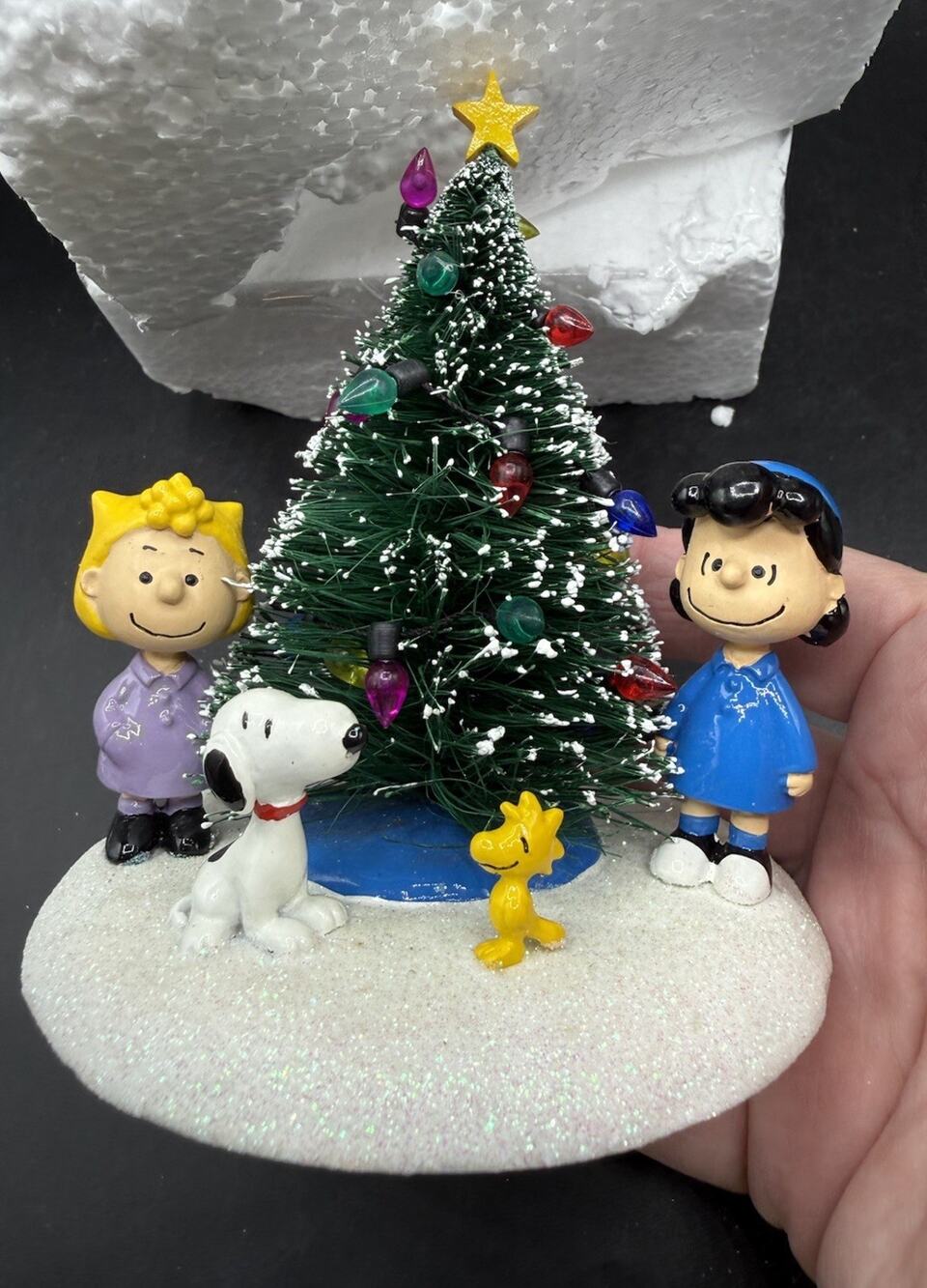 O'Christmas Tree #808997 Lucy Snoopy Peanuts Department 56 Rare No Box -Lo29